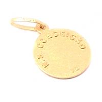 Medalha de Nossa da Conceio em ouro 18k - 2MEO0275