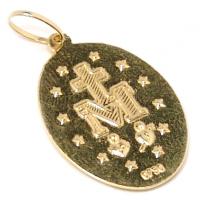 Medalha de Nossa Senhora das Graas em ouro 18k - 2MEO0276
