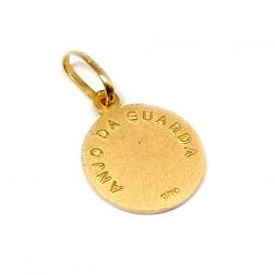 Medalha de Anjo da Guarda em ouro 18k - 2MEO0332