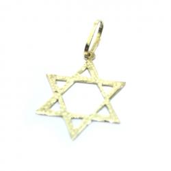 Estrela de Davi em ouro amarelo 18k - 2MEO0360