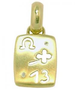 Pedantife em ouro 18k com brilhantes - 2PEB0035 Pedantife em ouro 18k com brilhantes - 2PEB0035