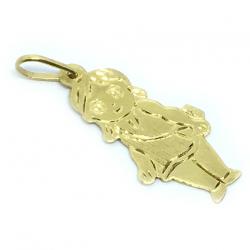Pingente em ouro amarelo 18k - Boneca - 2PEO0115 Pingente em ouro amarelo 18k - Boneca - 2PEO0115