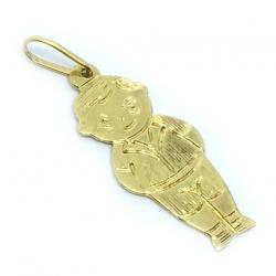 Pingente em ouro amarelo 18k - Boneco Pingente em ouro amarelo 18k - Boneco