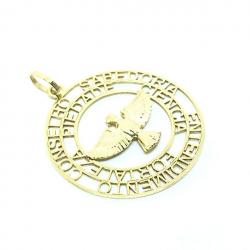 Pingente em ouro 18k - Pomba Divino Espirto Santo - 2PIO0439 Pingente em ouro 18k - Pomba Divino Espirto Santo - 2PIO0439