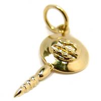 Pingente em ouro 18k - Orixa - IEMANJÁ
