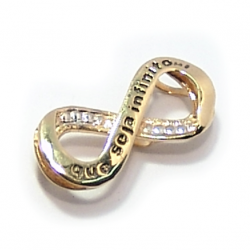 Pingente em ouro 18k - Simbolo do Infinito Pingente em ouro 18k - Simbolo do Infinito