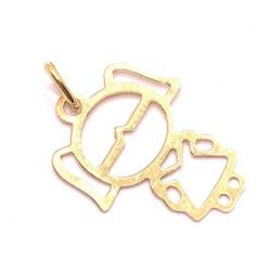 Pingente em ouro 18k - Boneca - 2PIO0449