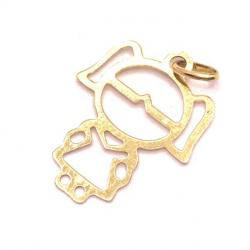 Pingente em ouro 18k - Boneca - 2PIO0449