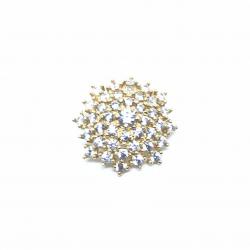 Pingente em ouro 18k com zirconias - 2PIZ0054