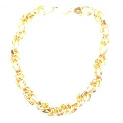 Pulseira de ouro amarelo 18k - Singapura Larga - 2PUO0676