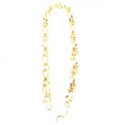 Pulseira de ouro amarelo 18k - Singapura Larga - 2PUO0676
