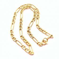 Pulseira feminina ouro 18k - Groumette 3x1 - 2PUO0101