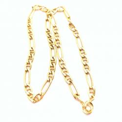 Pulseira feminina ouro 18k - Groumette 3x1 - 2PUO0101