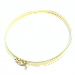 Bracelete feminino em ouro amarelo 18k - Polido - 2PUO0199