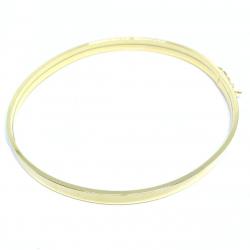 Bracelete feminino em ouro amarelo 18k - Polido - 2PUO0199