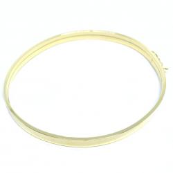 Bracelete feminino em ouro amarelo 18k - Polido - 2PUO0199