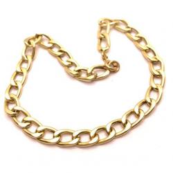 Pulseira feminina de ouro amarelo 18k - Groumette - 2puo0253