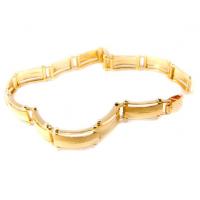 Pulseira de ouro 18k - Articulada