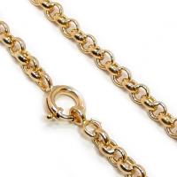 Pulseira feminina de ouro amarelo 18kts - Elos portugueses - 2PUO0549