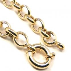 Pulseira feminina em ouro amarelo 18k - Elos Portugueses