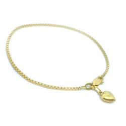 Pulseira feminina em ouro 18k - Veneziana - 2PUO0601