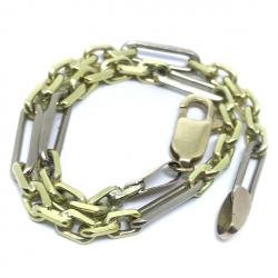 Pulseira feminina em ouro 18k - Lapidada - 2PUO0660 Pulseira feminina em ouro 18k - Lapidada - 2PUO0660