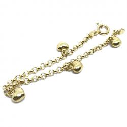 Pulseira infantil em ouro 18k - 2PUO0665