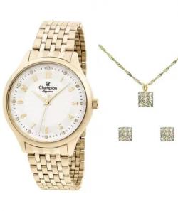 Relogio Champion Feminino - CN24100W- Conjunto Relogio Champion Feminino - CN24100W- Conjunto