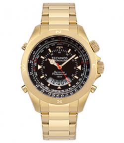 Relgio Technos Masculino Skydiver Dourado - WT20565/4P