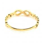 Anel em ouro amarelo 18k com diamantes - 2ANB0040