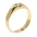 Solitrio em ouro amarelo 18k - 2anb0166