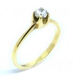 Solitrio em amarelo ouro 18k - 2ANB0208