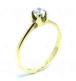 Solitrio em amarelo ouro 18k - 2ANB0208