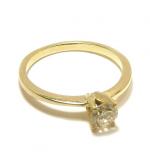 Solitrio em amarelo ouro 18k - -2ANB0216