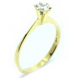 Anel Solitrio em ouro amarelo 18k - 2ANB0390