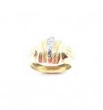 Anel em ouro amarelo 18k - 2ANO0024