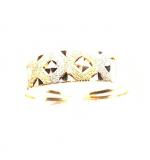 Anis em ouro amarelo 18k - Jia trabalhada - 2ANO0089