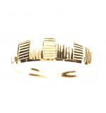 Anis em ouro amarelo 18k - Jia trabalhada - 2ANO0112