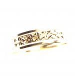Anis em ouro amarelo 18k - Jia trabalhada - 2ANO0114
