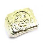 Anel de ouro 18kt masculino - São Jorge - 2ANO0555 Anel de ouro 18kt masculino - São Jorge - 2ANO0555