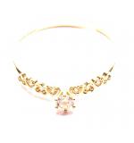 Anel em ouro amarelo 18k com 9 zirconias - 2ANZ0118