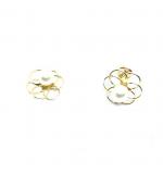 Brinco em ouro amarelo 18k com pérola - 2BPR0090