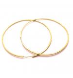 Africana em ouro 18k feminina - Redonda - 2BRO0023