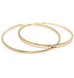 Africana em ouro 18k feminina - 2bro0623