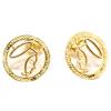 Brinco em ouro amarelo 18k feminino - 2BRO0824