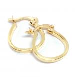 Argola africana em ouro 18k feminina - 2BRO1064 Argola africana em ouro 18k feminina - 2BRO1064
