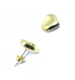 Brinco em ouro 18k feminino - Corao - 2BRO1070