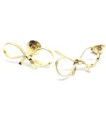 Brinco em ouro amarelo 18k feminino - 2BRO1084