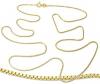 Corrente de ouro amarelo 18k - Veneziana - Masculina - 60 cm - 2CLO0029