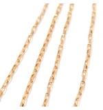 Colar em ouro 18k - Veneziana aberta - 70 cm - 2CLO0091